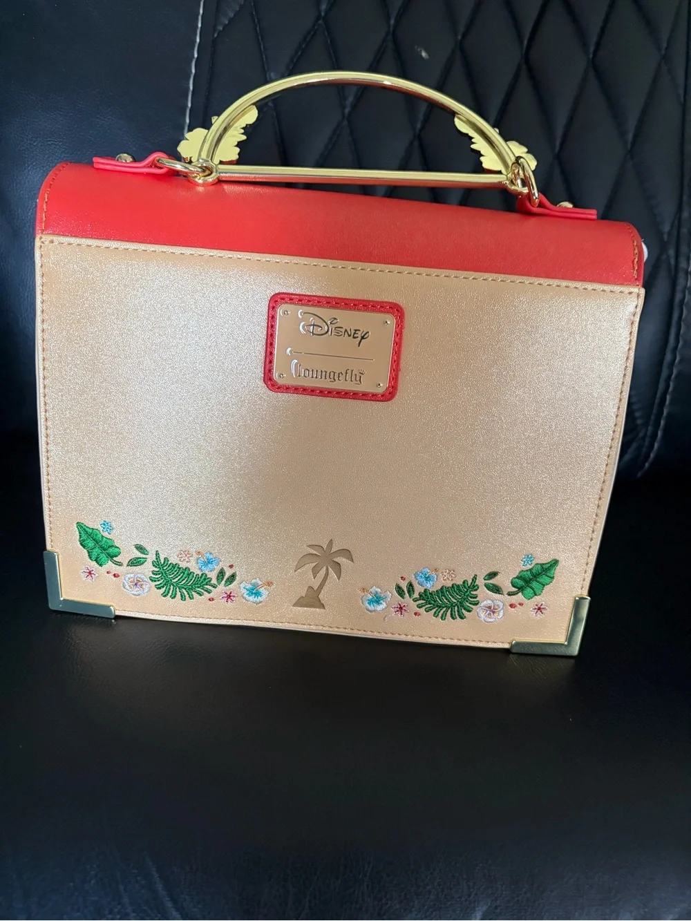 Loungefly Disney Moana Shimmer Embroidered Crossbody Bag Purse